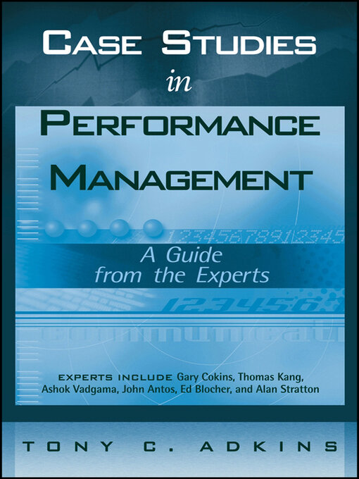 Cover image for Case Studies in Performance Management